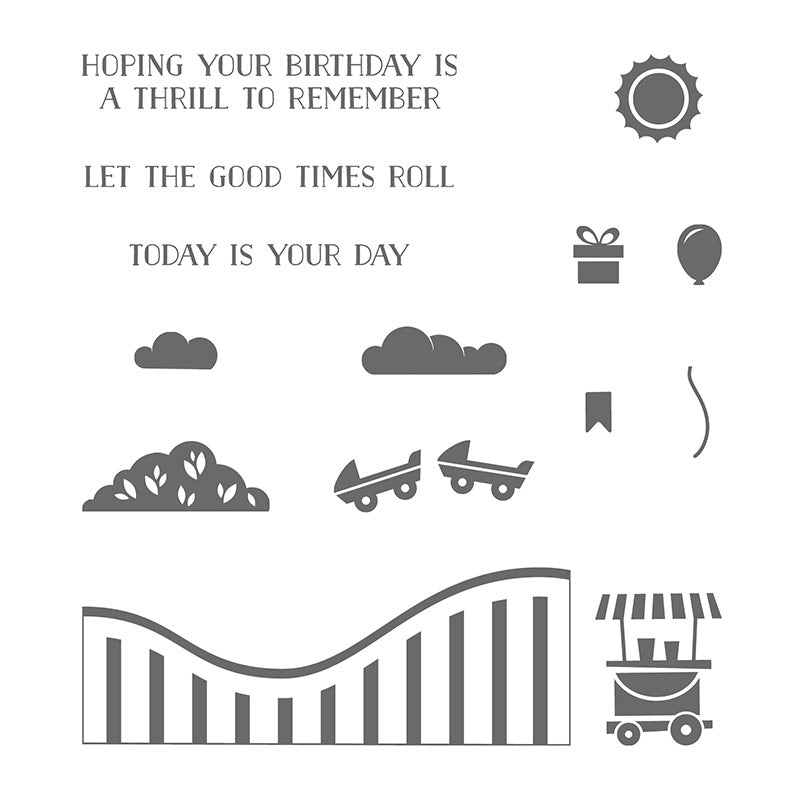 Let the Good Times Roll | Retired Photopolymer Stamp Set | Stampin' Up!