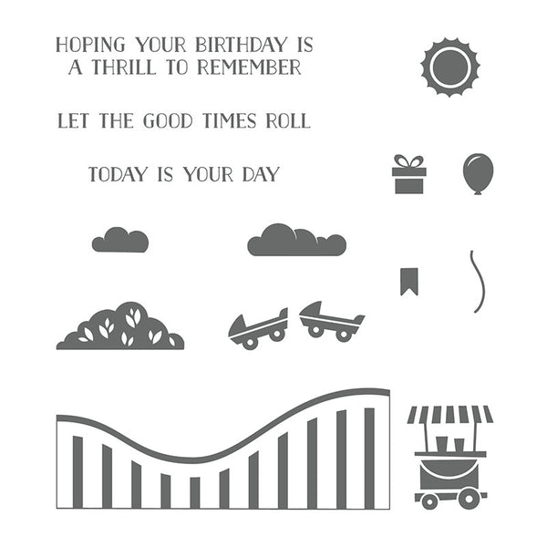 Let the Good Times Roll | Retired Photopolymer Stamp Set | Stampin' Up!