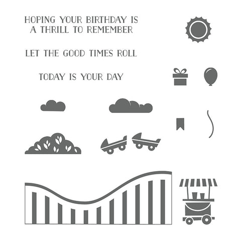 Let the Good Times Roll | Retired Photopolymer Stamp Set | Stampin' Up!