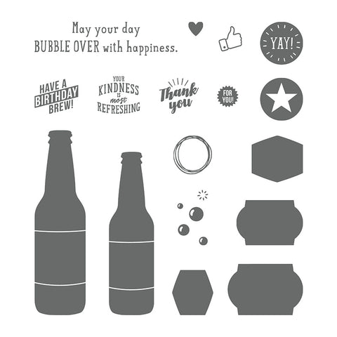 Bubble Over | Retired Photopolymer Stamp Set | Stampin' Up!