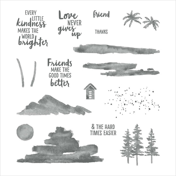 Waterfront | Retired Photopolymer Stamp Set | Stampin' Up!