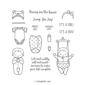 Sweet Baby | Retired Clear Mount Stamp Set | Stampin' Up!