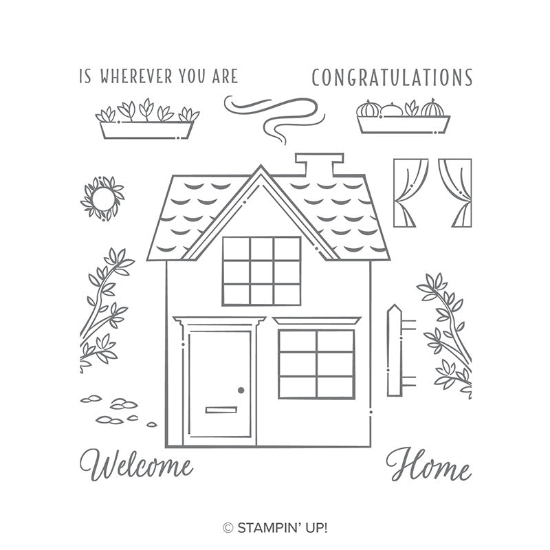Pop on By | Retired Photopolymer Stamp Set | Stampin' Up! | BRAND NEW!