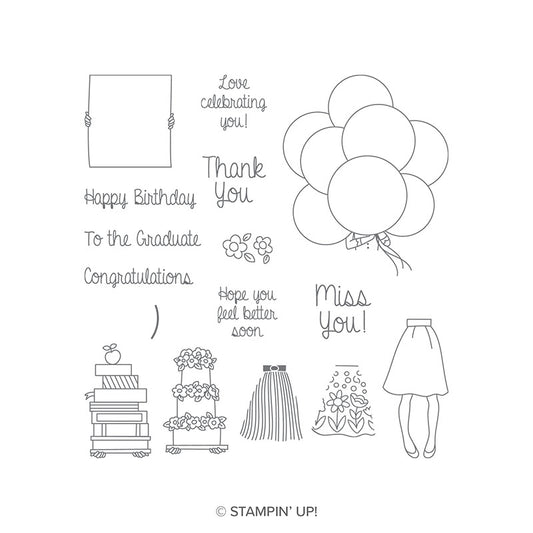 Hand Delivered | Retired Photopolymer Stamp Set | Stampin' Up!