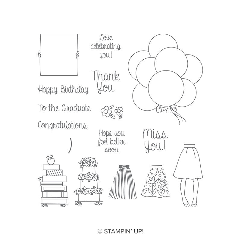 Hand Delivered | Retired Photopolymer Stamp Set | Stampin' Up!