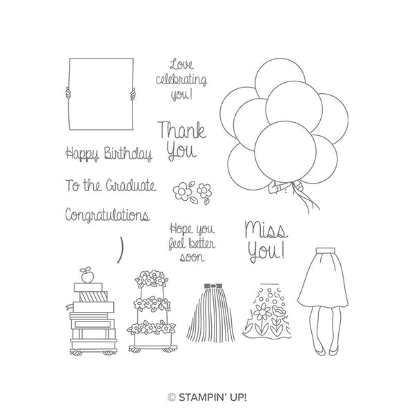Hand Delivered | Retired Photopolymer Stamp Set | Stampin' Up!