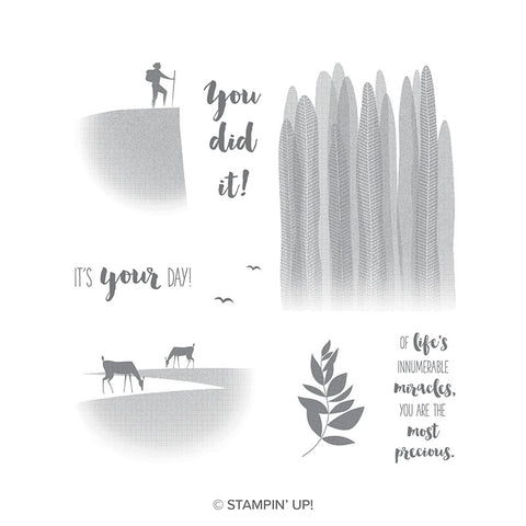 Seize The Day | Retired Clear Mount Stamp Set | Stampin' Up!