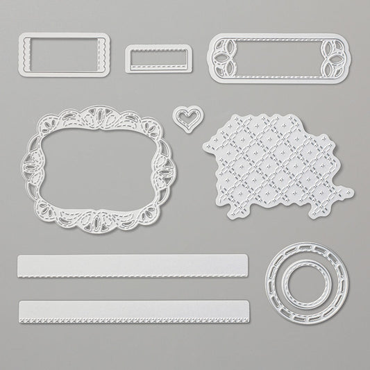 Stitched Labels Dies | Retired Dies Collection | Stampin' Up!