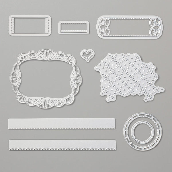 Stitched Labels Dies | Retired Dies Collection | Stampin' Up!