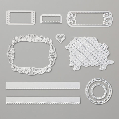 Stitched Labels Dies | Retired Dies Collection | Stampin' Up!