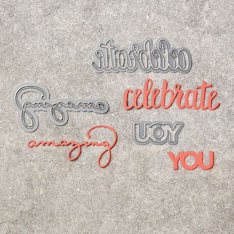Celebrate You Thinlits Dies | Retired Framelits/Dies Collection | Stampin' Up! | BRAND NEW!