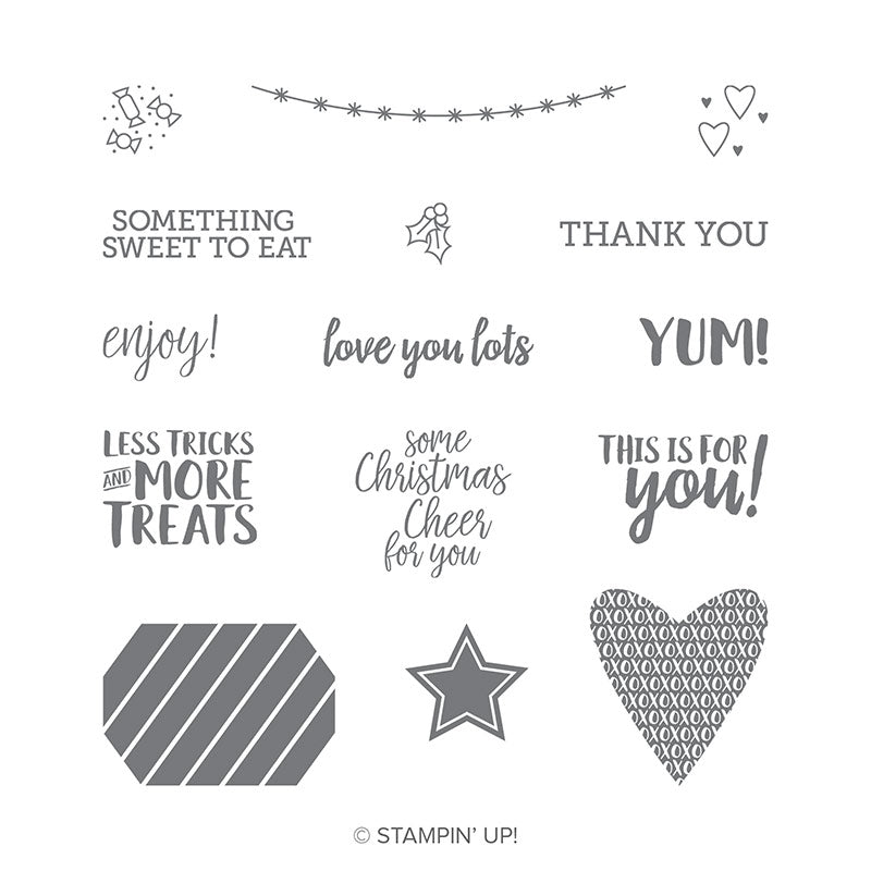 Takeout Treats | Retired Clear Mount Stamp Set | Stampin' Up!