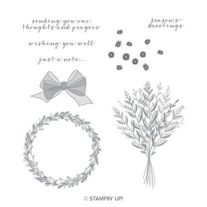 Wishing You Well | Retired Clear Mount Stamp Set | Stampin' Up!