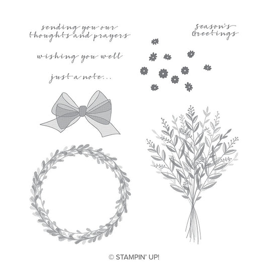 Wishing You Well | Retired Clear Mount Stamp Set | Stampin' Up!