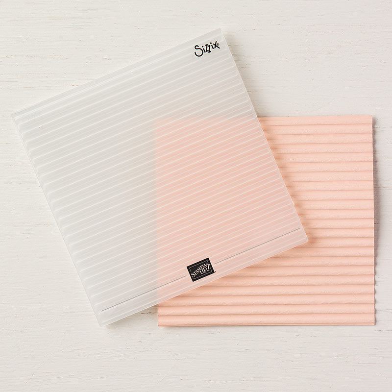 Corrugated 3D Embossing Folder | Retired Embossing Folder | Stampin' Up!