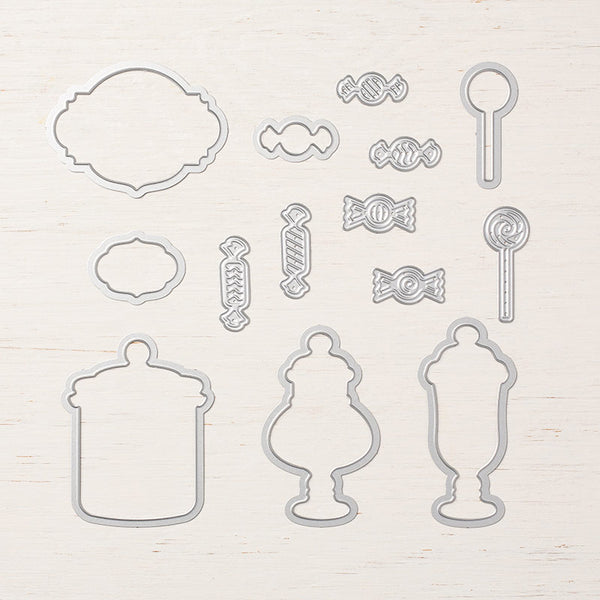 Jar of Sweets Framelits Dies | Retired Framelits/Dies Collection | Stampin' Up!