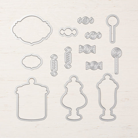 Jar of Sweets Framelits Dies | Retired Framelits/Dies Collection | Stampin' Up!