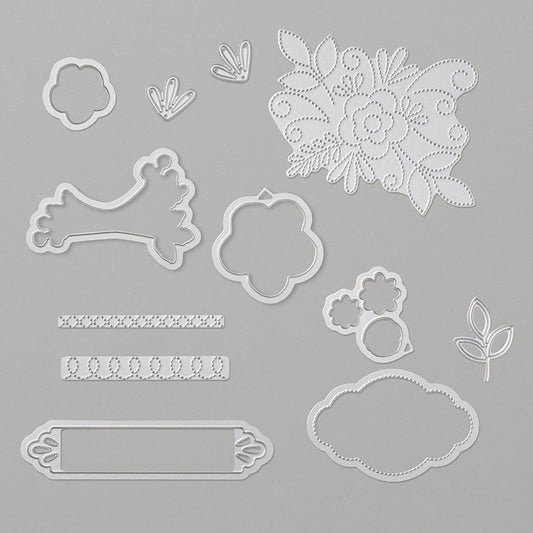 Needlepoint Elements Framelits Dies | Retired Framelits/Dies Collection | Stampin' Up!