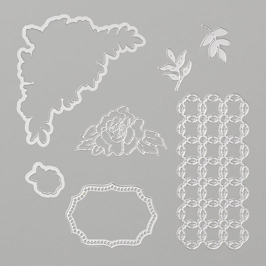 Rose Trellis Thinllits Dies | Retired Framelits/Dies Collection | Stampin' Up!