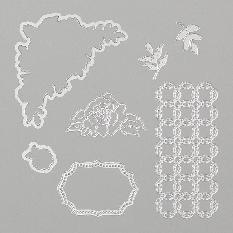 Rose Trellis Thinllits Dies | Retired Framelits/Dies Collection | Stampin' Up!