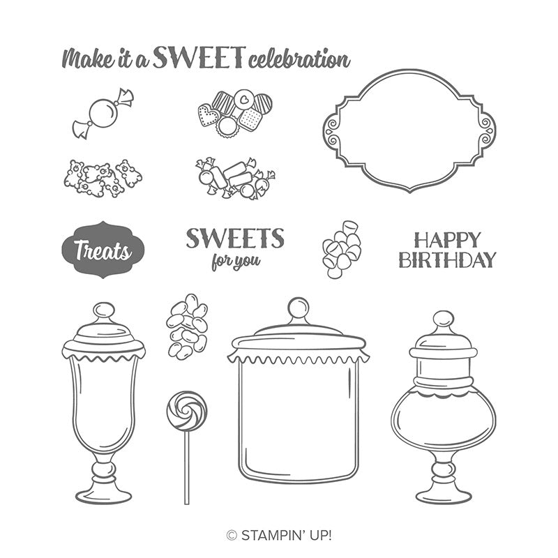 Sweetest Thing | Retired Photopolymer Stamp Set | Stampin' Up!