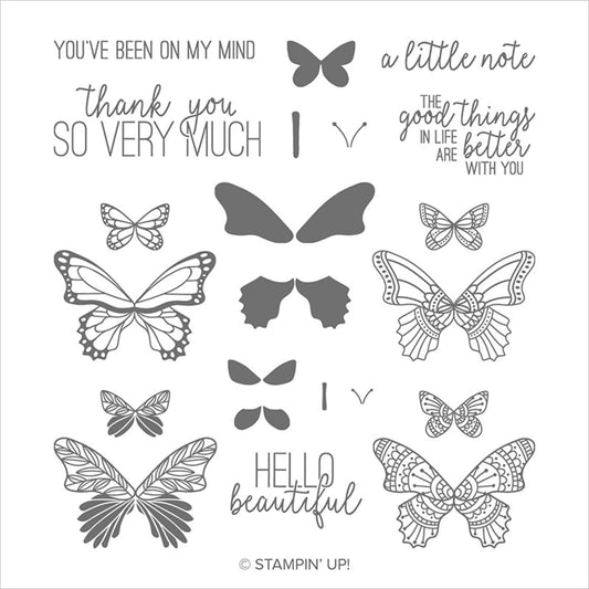 Butterfly Gala | Retired Photopolymer Stamp Set | Stampin' Up!
