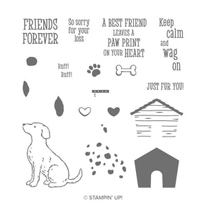 Happy Tails | Retired Photopolymer Stamp Set | Stampin' Up!