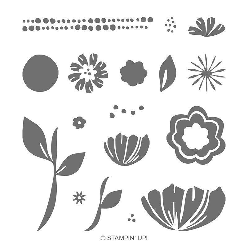 Bloom by Bloom | Retired Photopolymer Stamp Set | Stampin' Up!