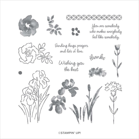 Inspiring Iris | Retired Photopolymer Stamp Set | Stampin' Up!