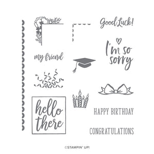 I Say Hello | Retired Photopolymer Stamp Set | Stampin' Up!