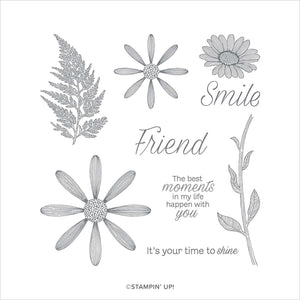 Daisy Lane | Retired Cling Mount Stamp Set | Stampin' Up!