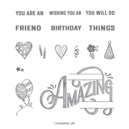 Everything Amazing | Retired Photopolymer Stamp Set | Stampin' Up!
