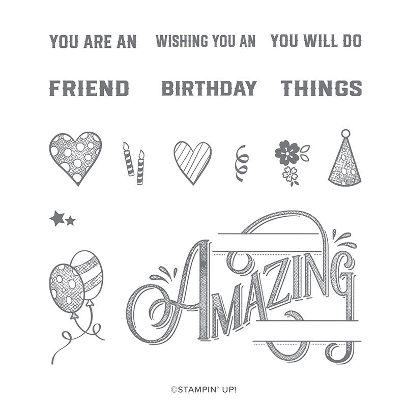 Everything Amazing | Retired Photopolymer Stamp Set | Stampin' Up!