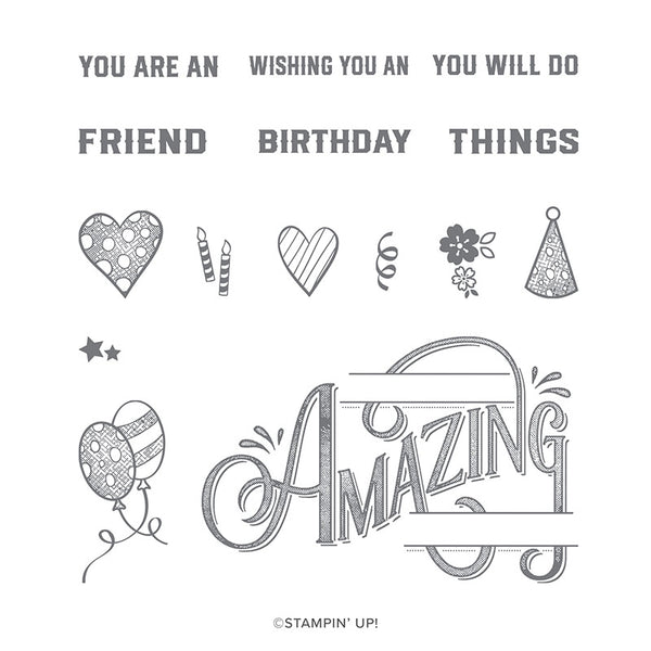Everything Amazing | Retired Photopolymer Stamp Set | Stampin' Up!