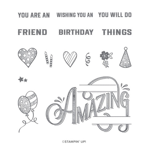 Everything Amazing | Retired Photopolymer Stamp Set | Stampin' Up!