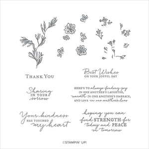 Path of Petals | Retired Photopolymer Stamp Set | Stampin' Up!