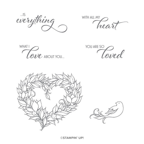 You Are So Loved | Retired Cling Mount Stamp Set | Stampin' Up!