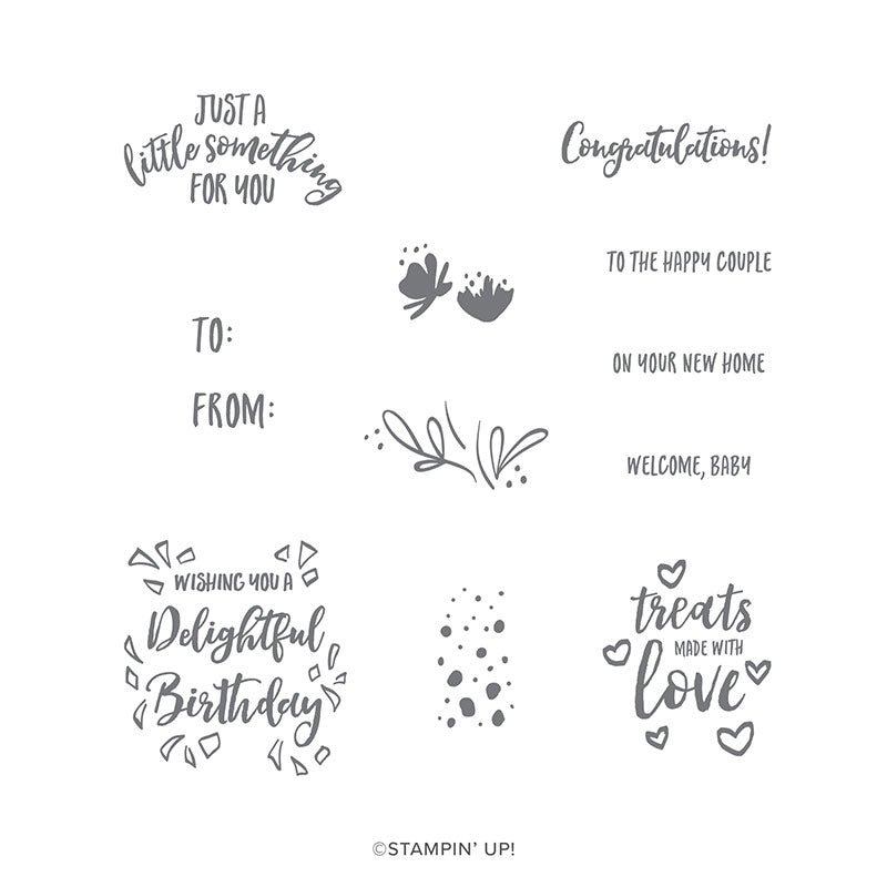 Delightful Day | Retired Photopolymer Stamp Set | Stampin' Up!