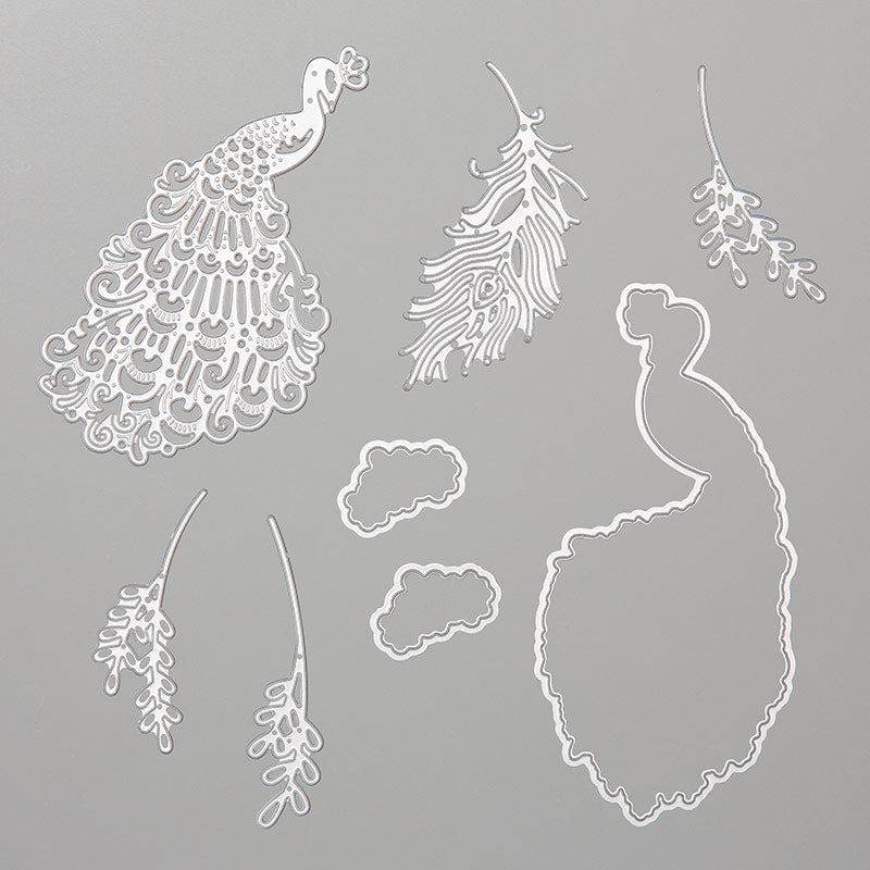 Detailed Peacock Dies | Retired Dies Collection | Stampin' Up!
