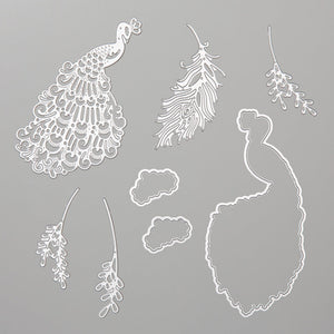 Detailed Peacock Dies | Retired Dies Collection | Stampin' Up!