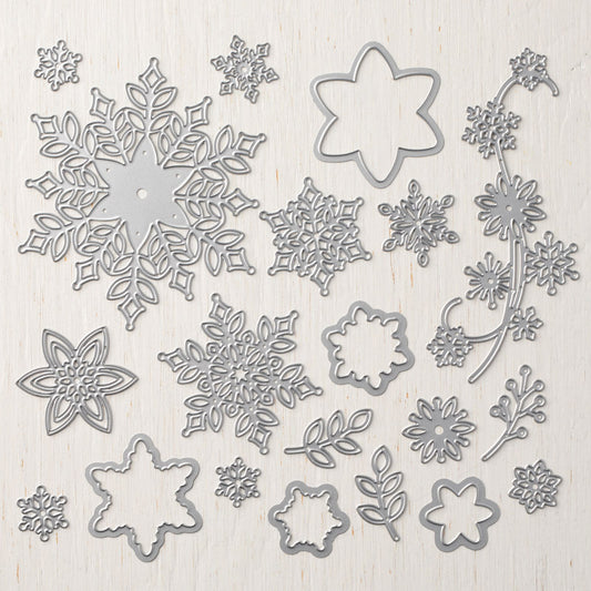 Snowfall Thinlits Dies | Retired Framelits/Dies Collection | Stampin' Up!