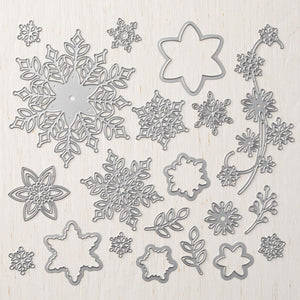 Snowfall Thinlits Dies | Retired Framelits/Dies Collection | Stampin' Up!