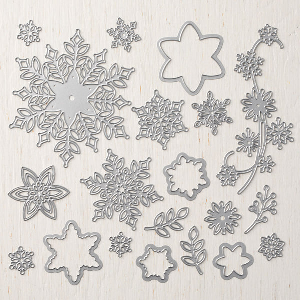 Snowfall Thinlits Dies | Retired Framelits/Dies Collection | Stampin' Up!