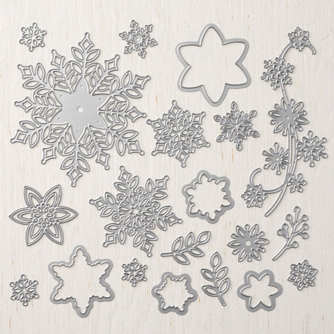 Snowfall Thinlits Dies | Retired Framelits/Dies Collection | Stampin' Up!