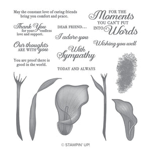 Lasting Lily | Used Sale-a-Bration 2019 | Retired Photopolymer Stamp Set | Stampin' Up!