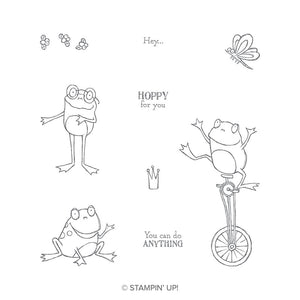 So Hoppy Together | Used Sale-a-Bration 2019 | Retired Cling Mount Stamp Set | Stampin' Up!