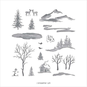 Snow Front | Retired Photopolymer Stamp Set | Stampin' Up!