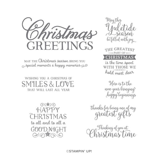 Greatest Part of... | Host Stamp Set | Retired Cling Mount Stamp Set | Stampin' Up!