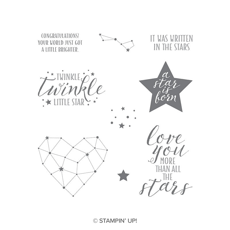 Little Twinkle | Retired Clear Mount Stamp Set | Stampin' Up!