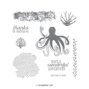 Sea of Textures | Retired Clear Mount Stamp Set | Stampin' Up!